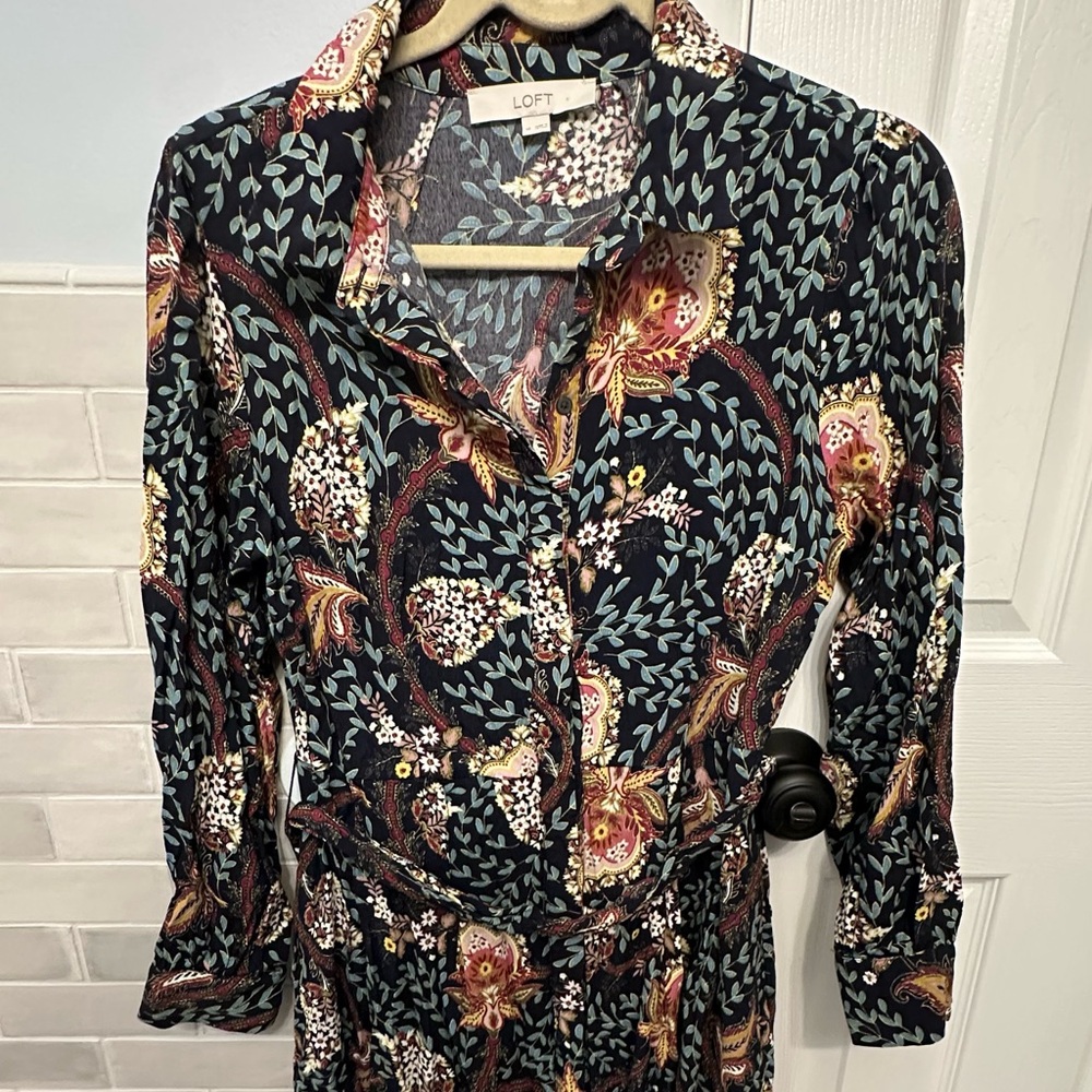 Women's Floral Paisley Dress